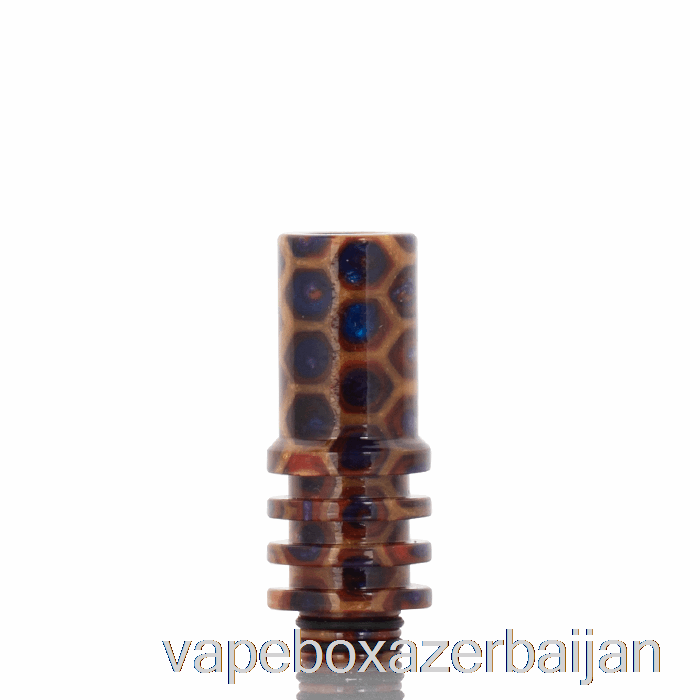 Vape Azerbaijan 510 CHIMNEY Snakeskin Drip Tip Red